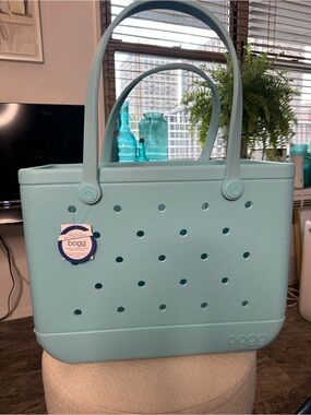 Bogg Original Bogg Bag XL Large Tote Beach Pool Bag Blue NWT